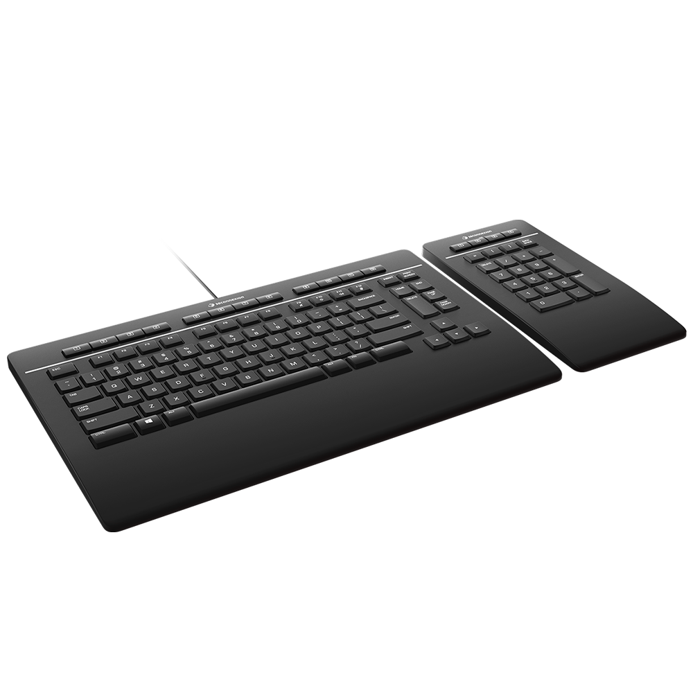 3Dconnexion Keyboard Pro with Numpad, US (QWERTY) - LEAP Australia