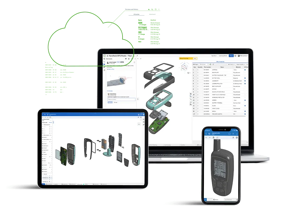 Onshape cloud native devices